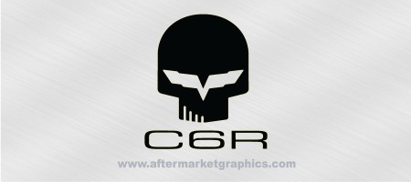 Corvette C6R Decals 01 - Pair (2 pieces)